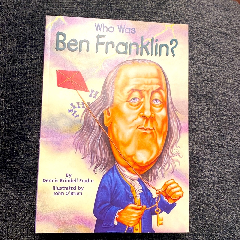Who was Ben Franklin? By Dennis Brindle Fradin paperback brand new ships today